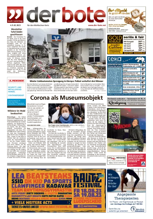 der bote Cover