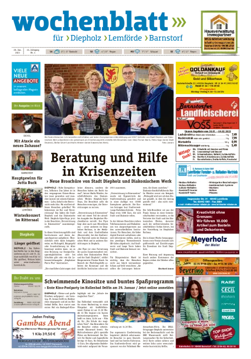 Diepholzer Wochenblatt Cover