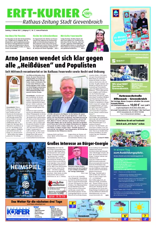 Erft-Kurier Cover