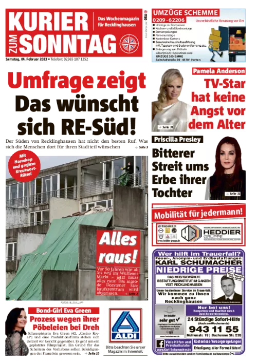 Kurier zum Sonntag Cover