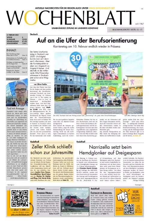 Wochenblatt Singen-Hegau Cover